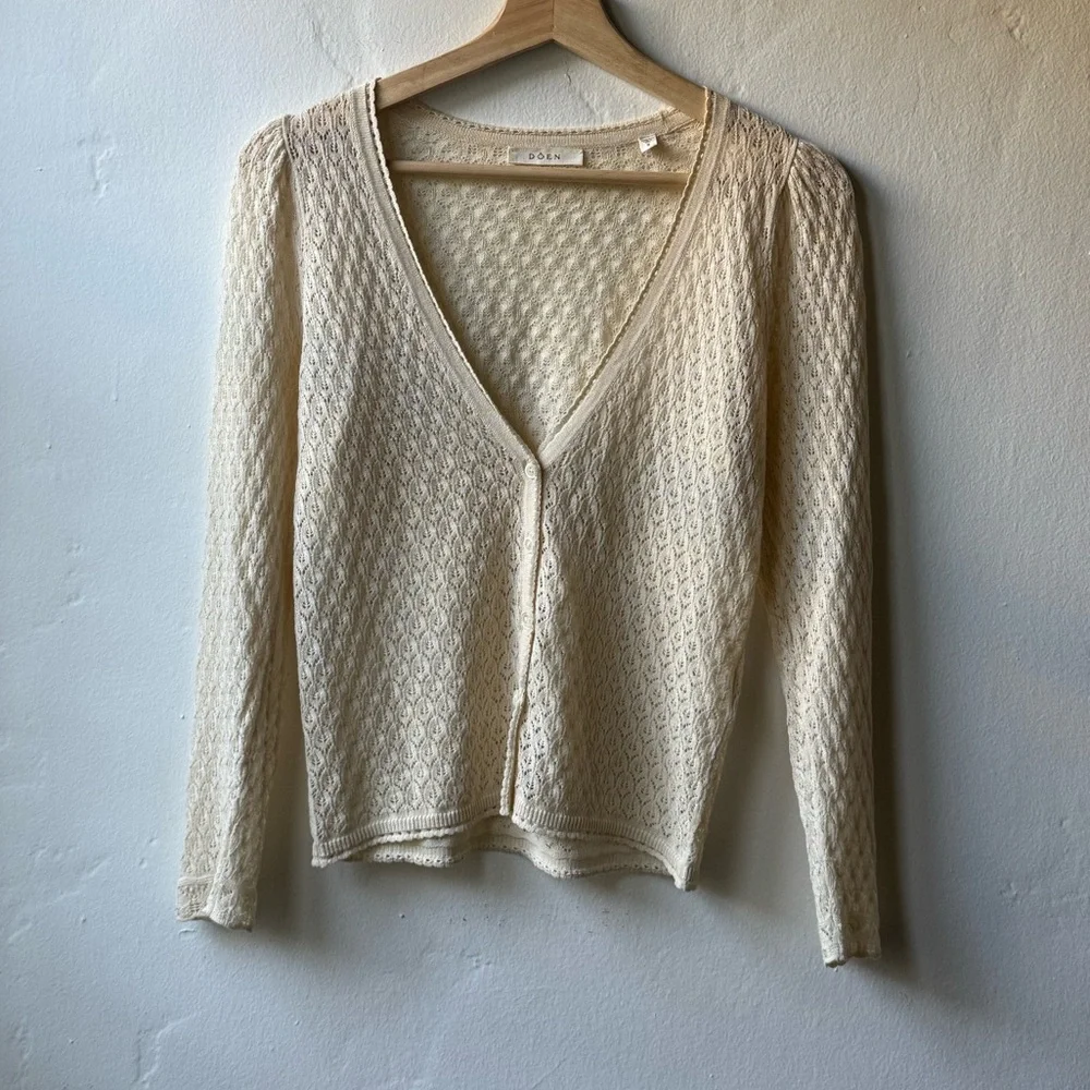 DOEN, Chandel Cardigan, Knit, Size Small - Picture 1 of 7